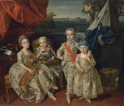 Johann Zoffany The children of Ferdinand of Parma oil on canvas